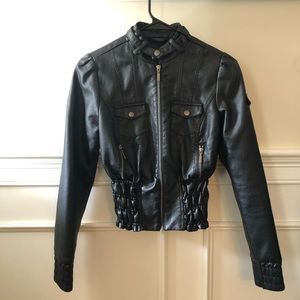 dELiAs Faux Leather Jacket